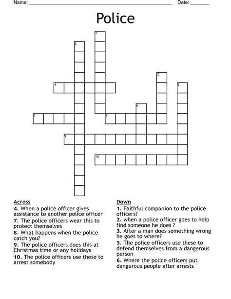  The Crossword Solver found 30 answers to "Crook in police lingo", 4 letters crossword clue. The Crossword Solver finds answers to classic crosswords and cryptic crossword puzzles. Enter the length or pattern for better results. Click the answer to find similar crossword clues . Enter a Crossword Clue. 